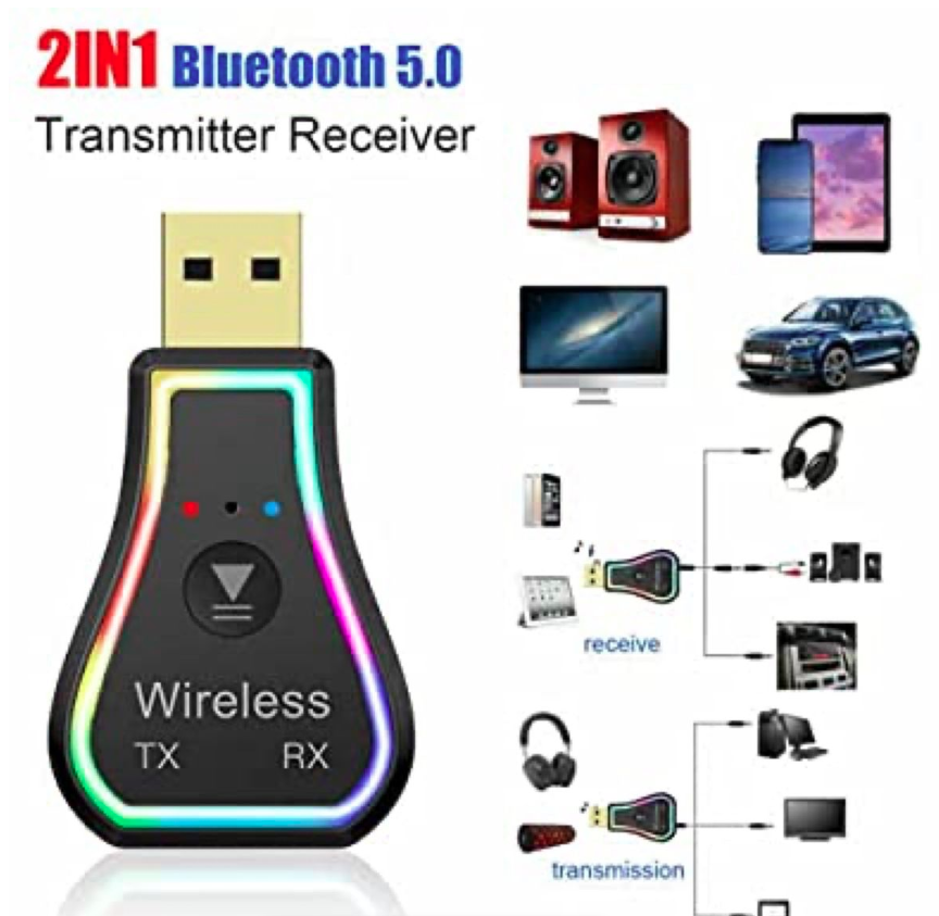 Wireless Audio Transmitter/Reciever Bluetooth 5.0