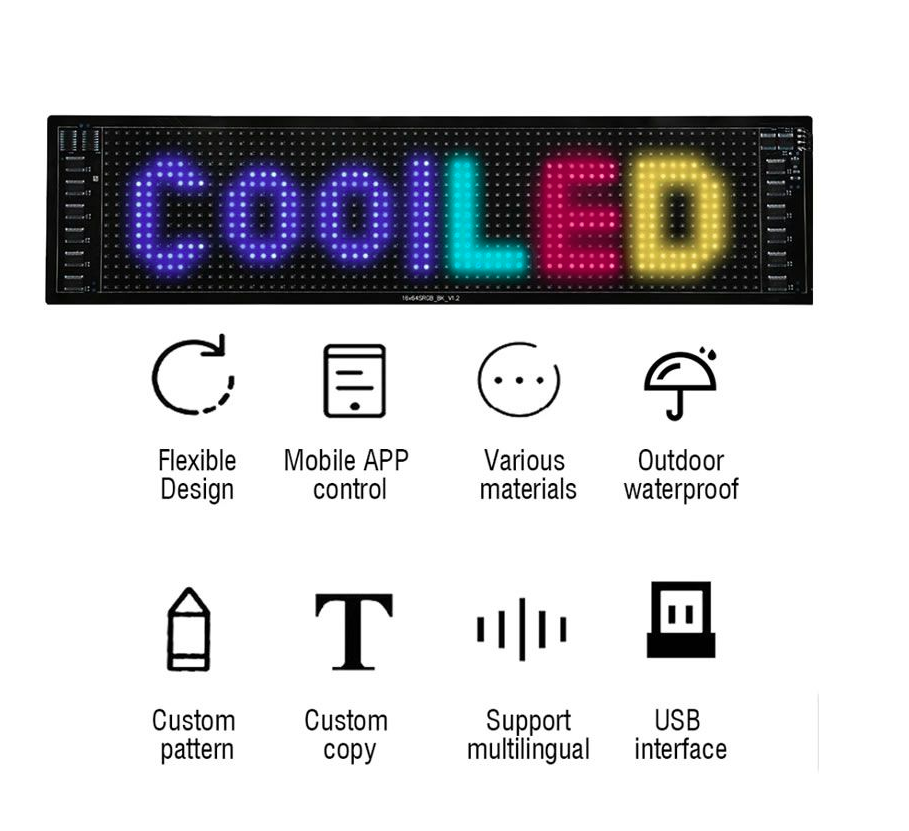 5V LED Matrix Panel JTPD-03-001