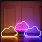 FA-A4 Floating Cloud Light Neon Sign USB And Battery Operated