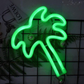 FA-A22 Palm Tree Neon Sign Lamp USB And Battery Operated