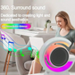 Speaker Bluetooth RGB LED Model G BX-39 Wireless Speaker TWS BX39