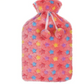 Hot Water Bottle With Coral Fleece Cover