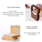 Foldable Bread Bake Bread Slicer Cutter