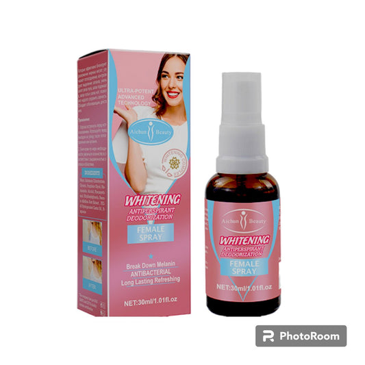 Deodorant And Whitening Spray For Women