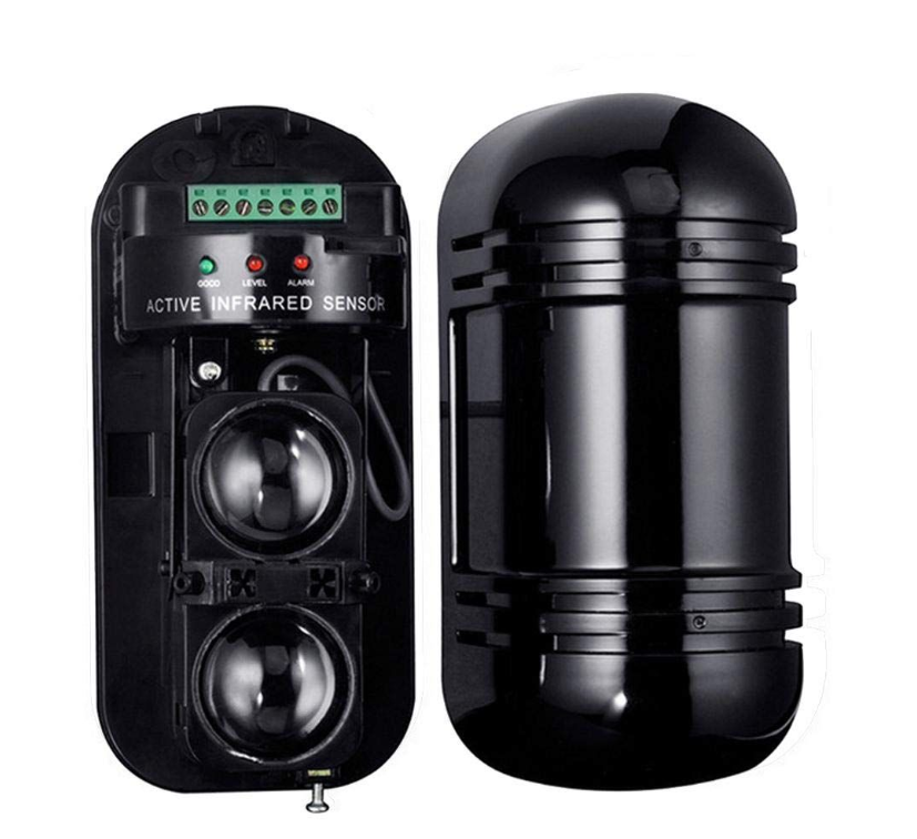 100m Sensor Alarm Dual Beam Infrared Detector Set