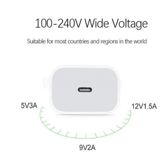 35W Fast Charging USB-C Charging Head