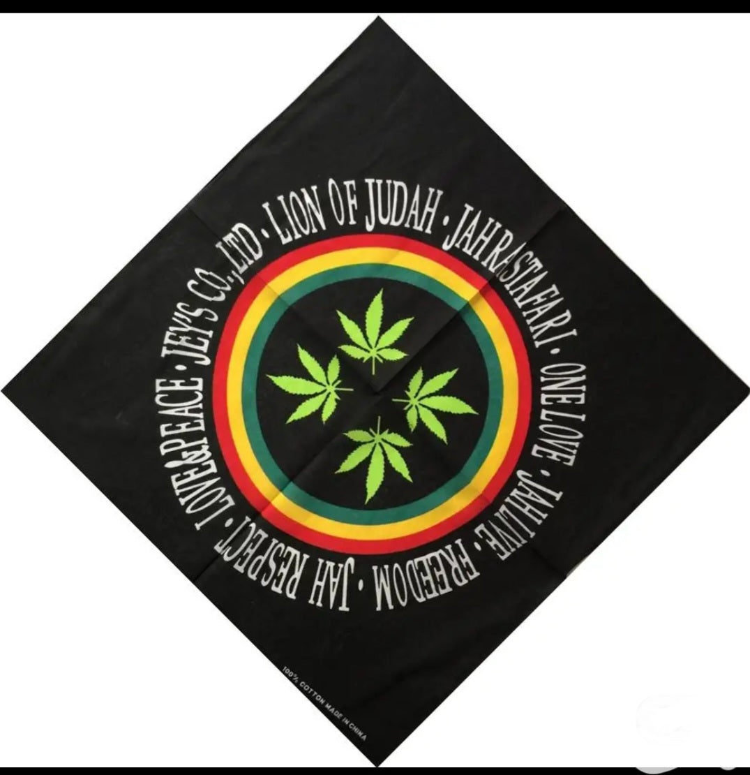 Jah Rastafari Freedom - Bandana