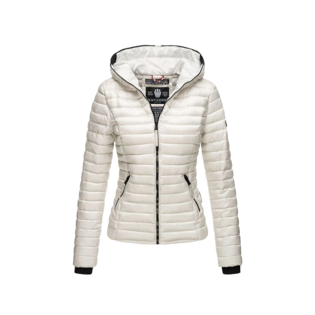 Ladies Trendy Slim Fit Puffer Jackets