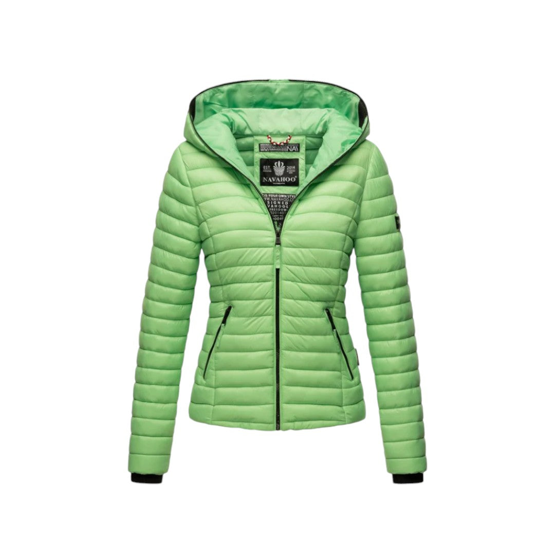 Ladies Trendy Slim Fit Puffer Jackets