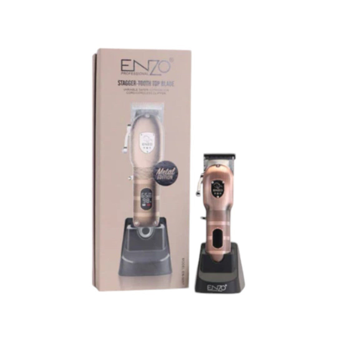 ENZO Electric Cordless Rechargeable Hair Clipper High Speed Trimmer Set