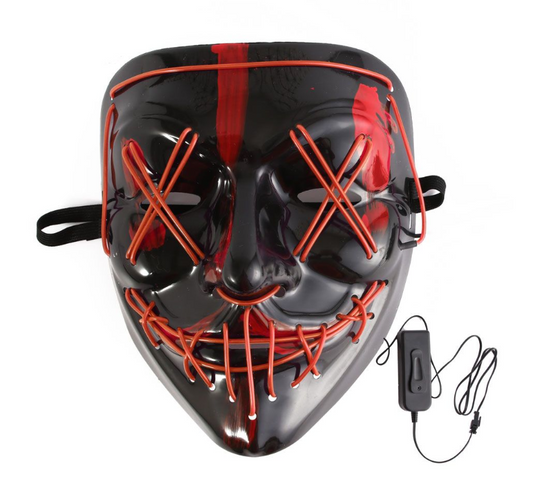 Purge Anarchy LED Light Up Cosplay Mask with Control Box - Various Options