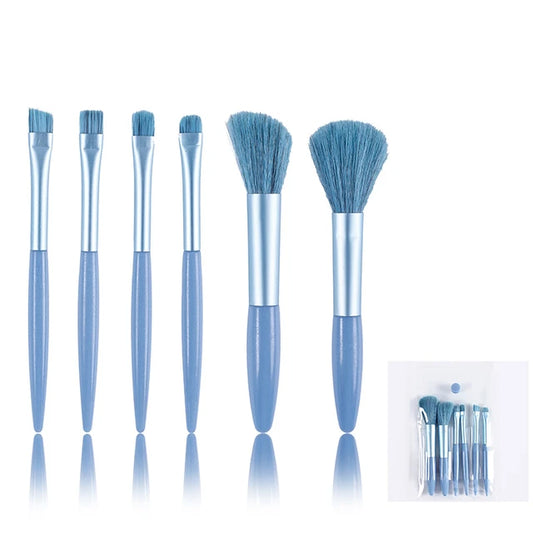 Makeup brushes set of 6