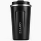 Stainless Steel Insulated Travel Flask Thermal Tumbler Coffee Cup - Black 510ml