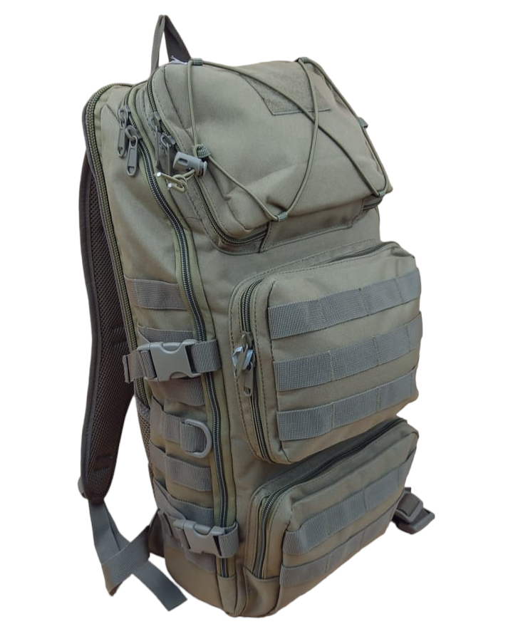 6Pockets Multifunctional  Military Tactical Backpack -Green