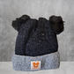 Baby Toddler Warm Fluffy Beanie Hat & Scarf Set