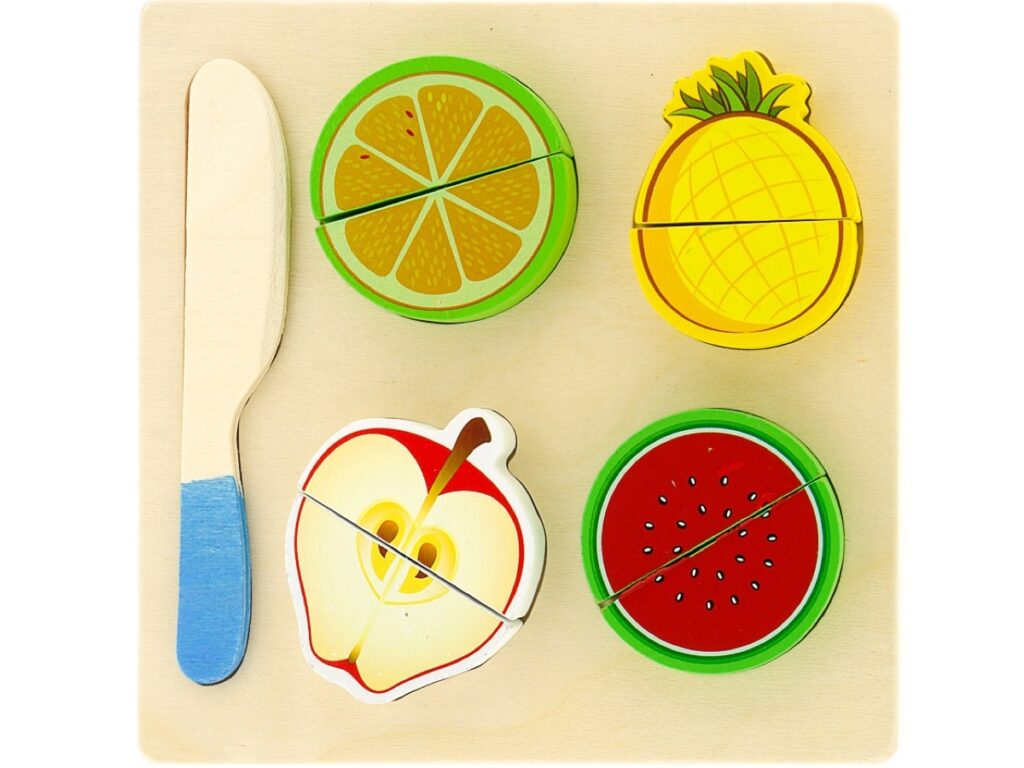 Wooden Cutting Food Cutting Fruit Cutting Set