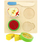 Wooden Cutting Food Cutting Fruit Cutting Set