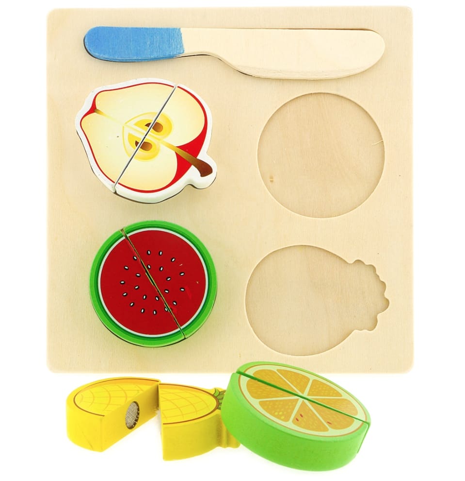 Wooden Cutting Food Cutting Fruit Cutting Set