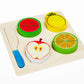 Wooden Cutting Food Cutting Fruit Cutting Set