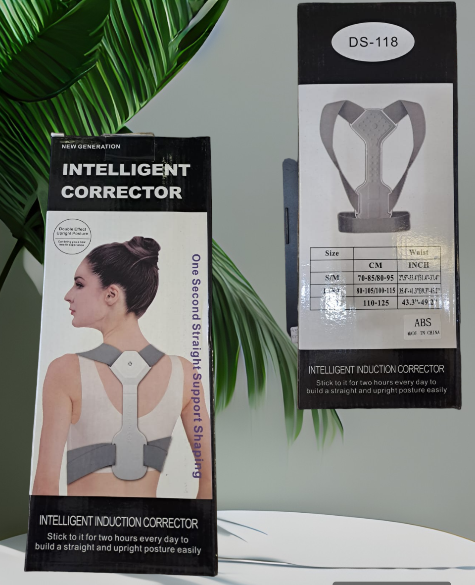 Intelligent Posture Corrector With Stretchable Belts