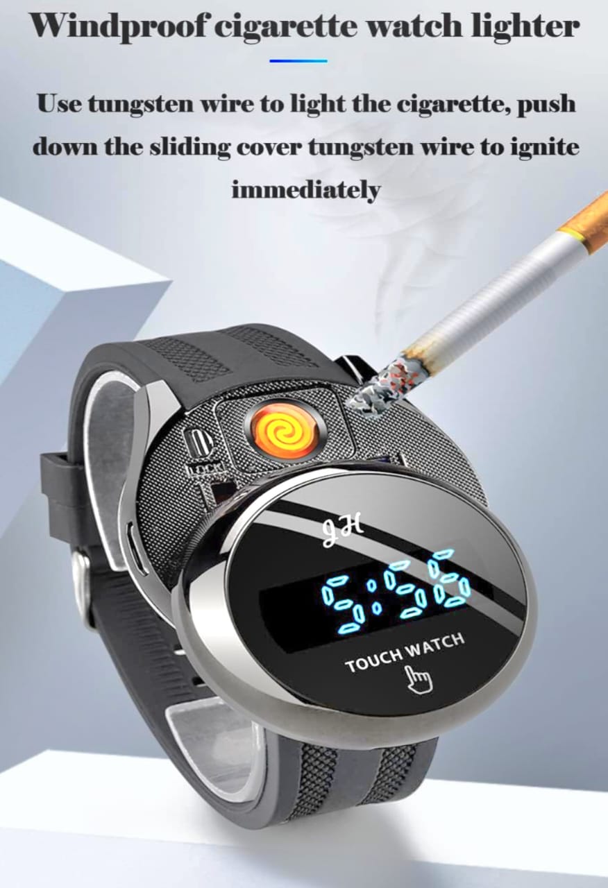 Cigarette lighter Watch, Multifunctional