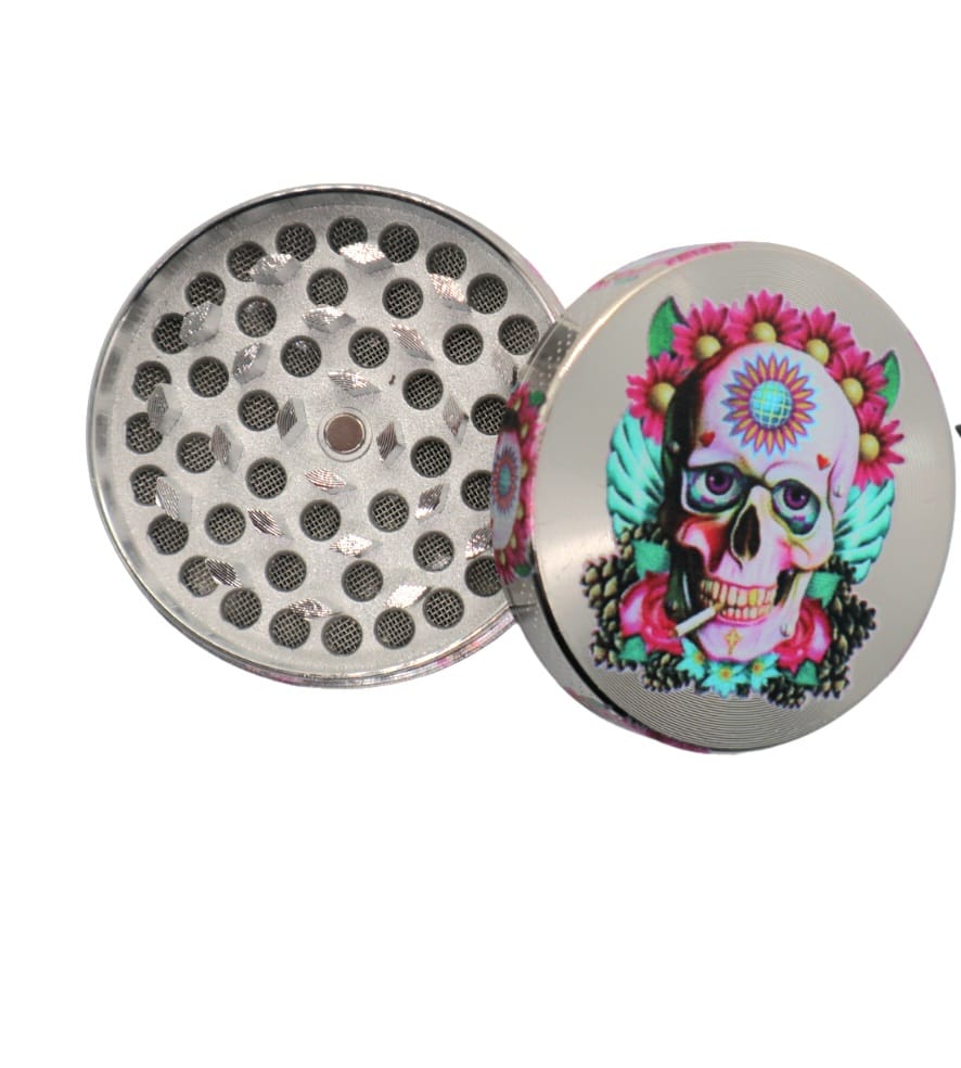 Aluminum Herb Skull Grinder