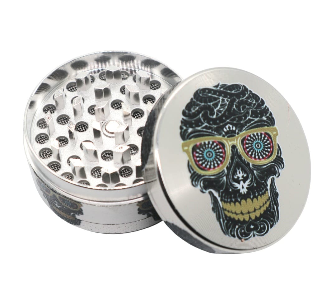 Aluminum Herb Skull Grinder