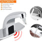 Touchless Sensor Bathroom Faucet Automatic Smart,Hot and Cold Mixer Control, Battery Operated.