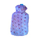 Hot Water Bottle With Coral Fleece Cover