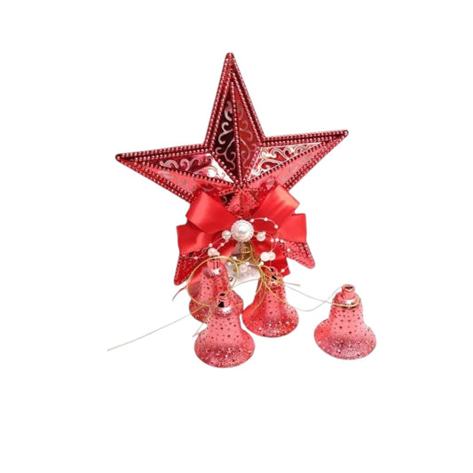 Red Christmas Bell for Christmas Tree Decoration