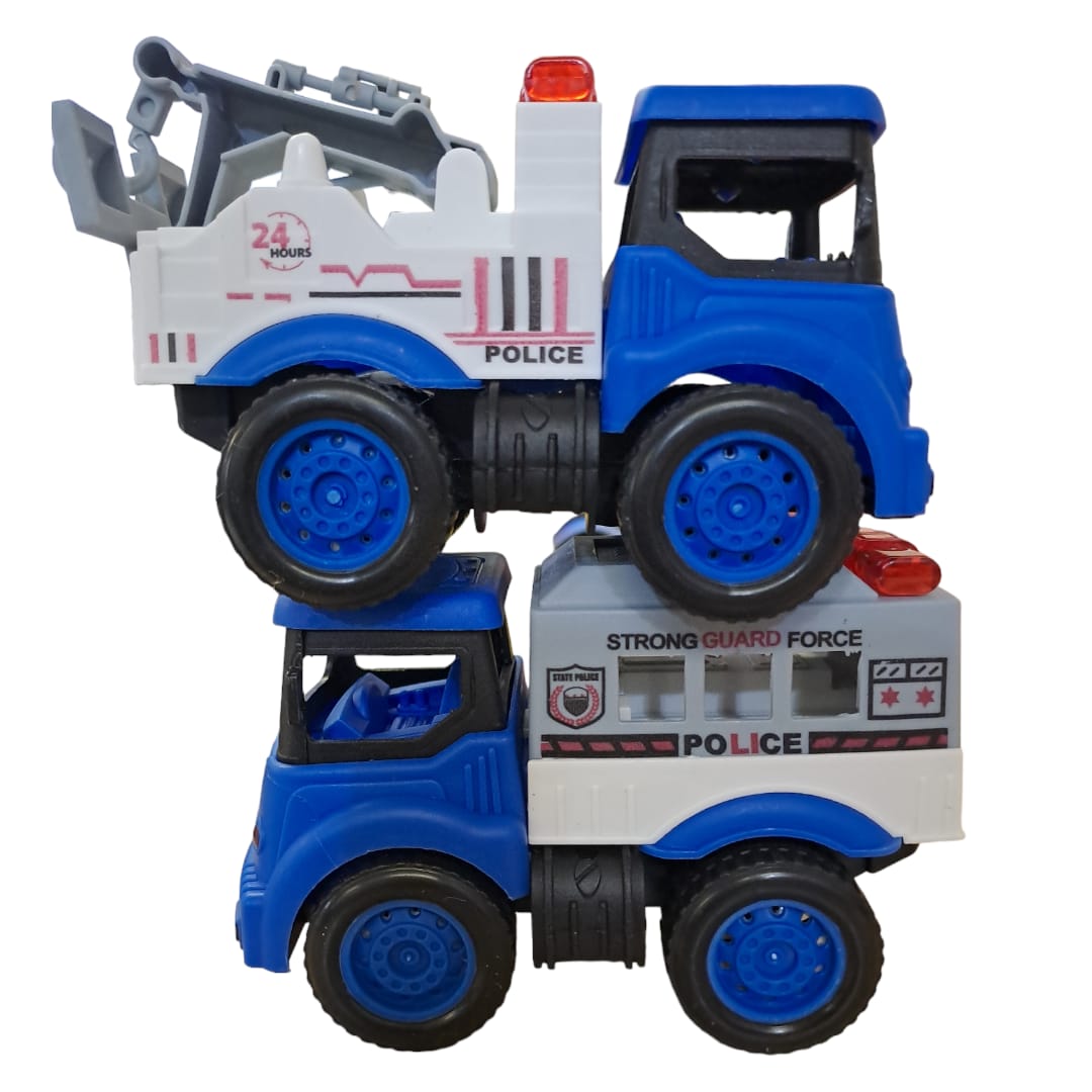 Emergency Vehicle Toys Set