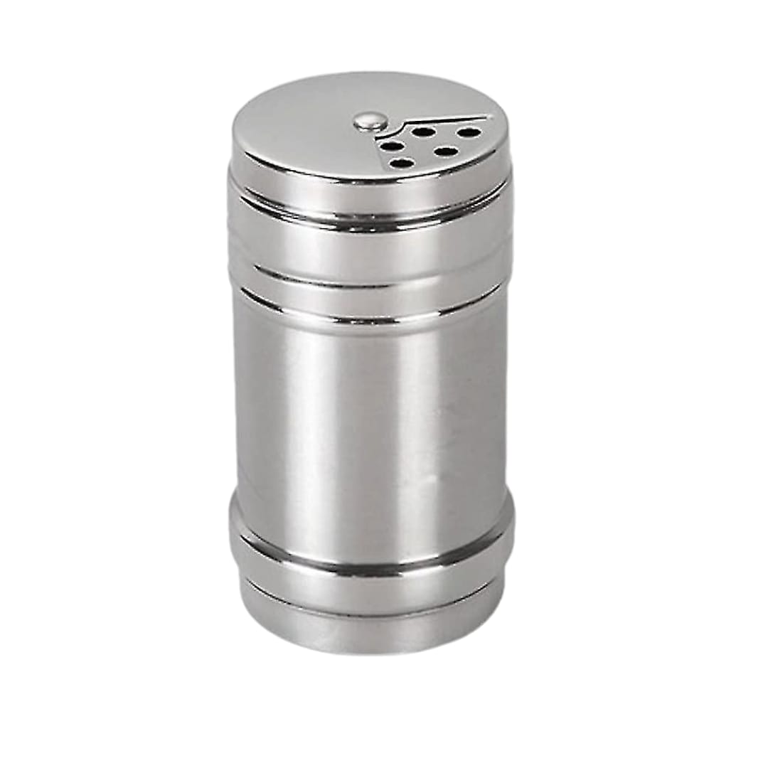 Stainless Steel Dredge Shaker Seasoning Cans With Rotating Cover