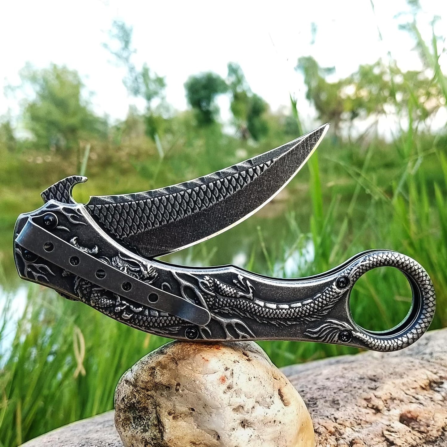 Titanium Folding Knife