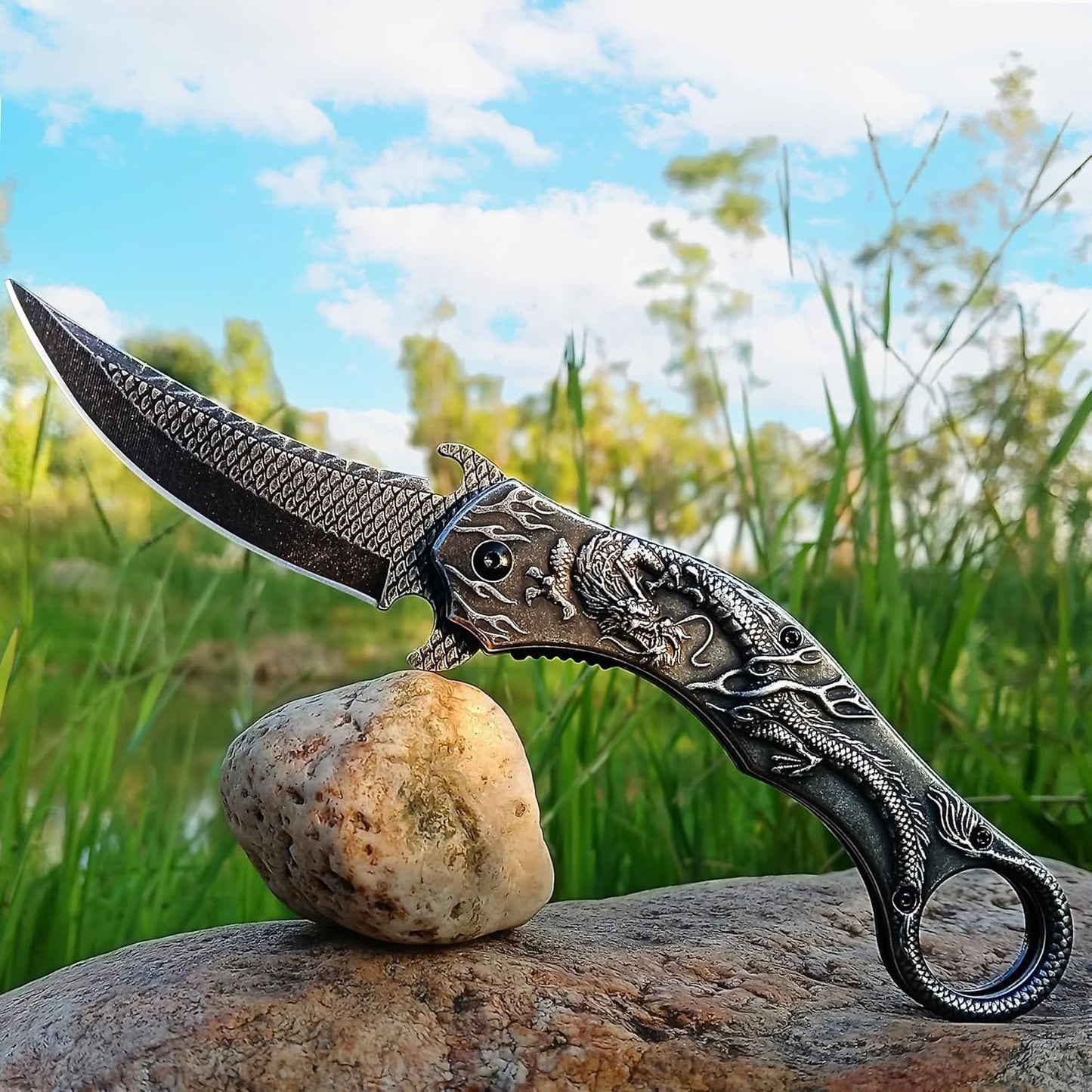 Titanium Folding Knife