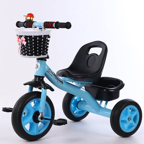 Tricycle Kid's Trike with Parental Adjust Push Handle Children Tricycle/Bicycle for Kid's Ride on Outdoor with Parantal Control | Suitable for Boys & Girls