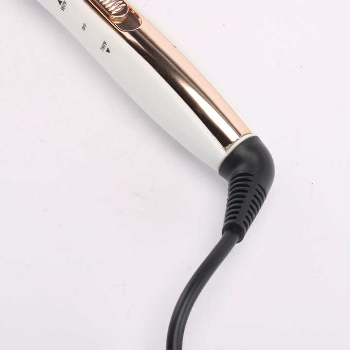 ENZO High Quality LED Display Barrel Hair Curling Iron Professional Salon Use Electric Spin Hair Curler