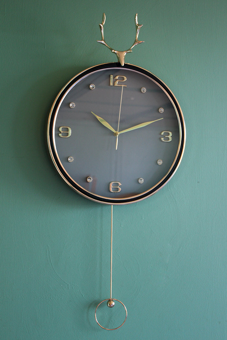 Modern Rustic Wall Clock Various Colours