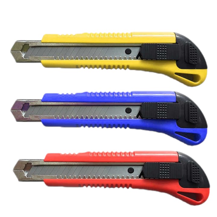 Retractable Utility Knife With Blades 12Pcs