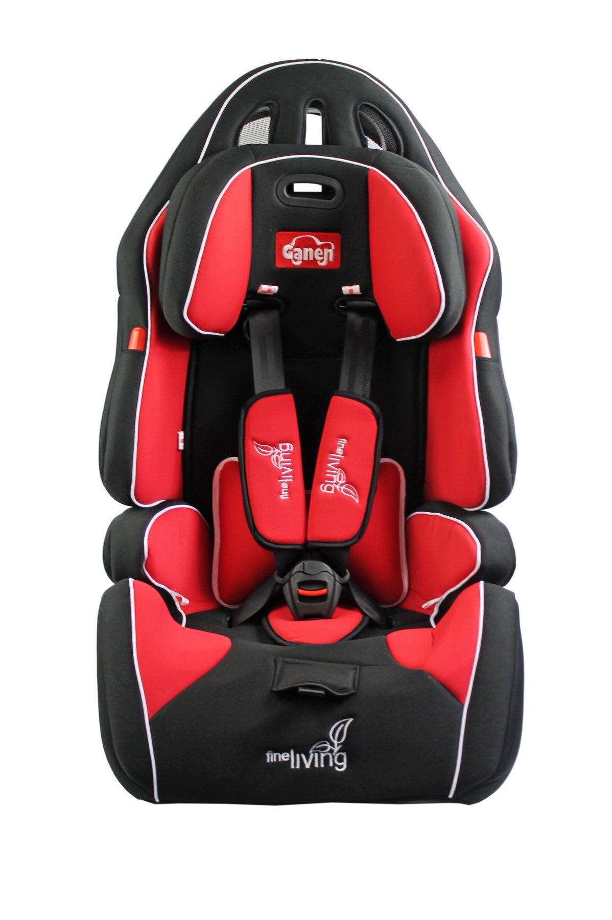 Baby Car Seat - Red/Black - Fine Living