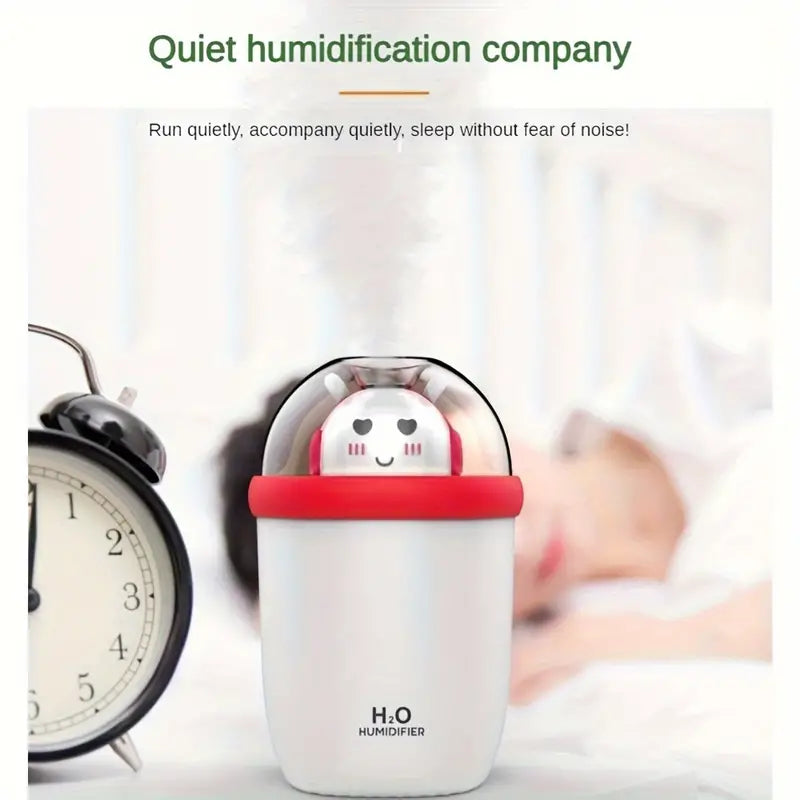 1pc, Cute Air Humidifier, Small Household Desktop USB Spray Humidifier, Mini Car Air Humidifier, Cute Aesthetic Stuff Home Decor Room Decor Fall Winter Essential Back To School Supplies