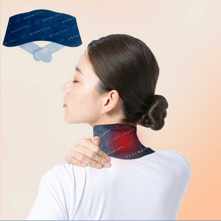 Acupuncture Neck Warmer Heath Care Self Heating Thermal Neck Pad