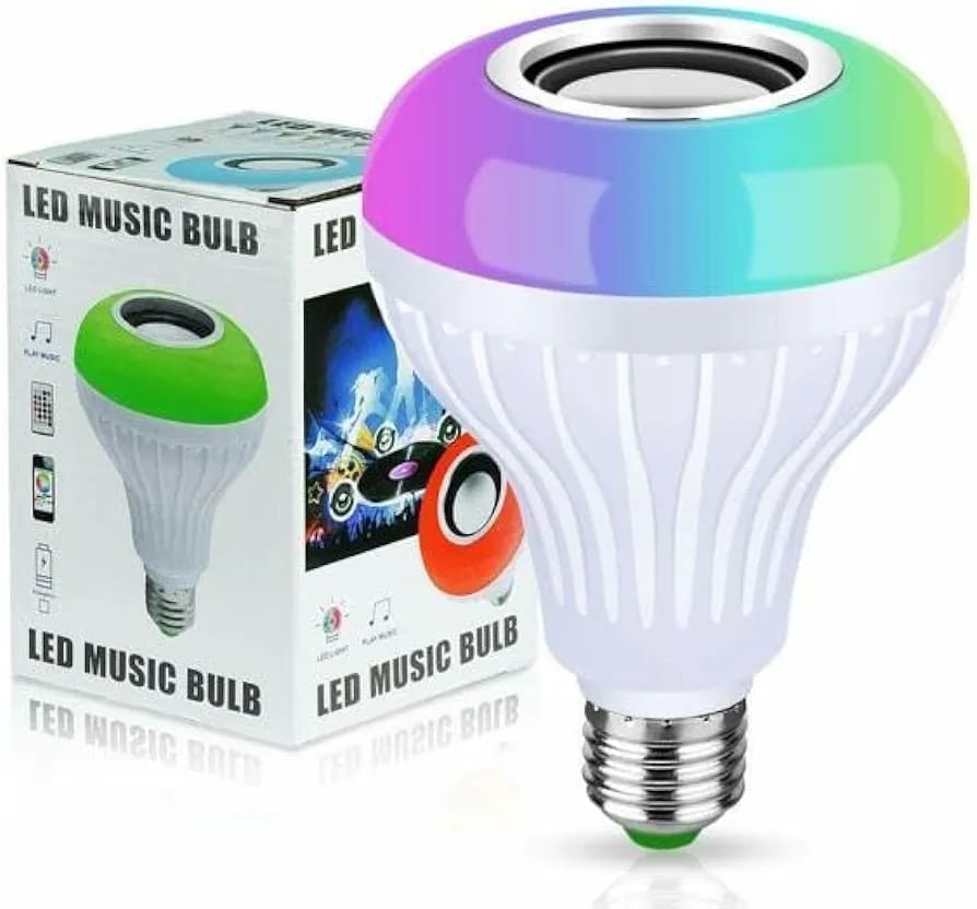 Smart Led Lamp Bulb Music Player