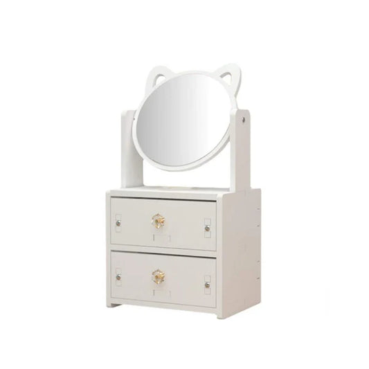 Jewelry and Cosmetic Organizer Draws with Mirror