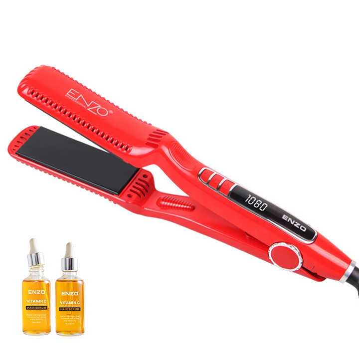 Enzo Protein & Keratin Hair Straightener & Vitamin C Serum