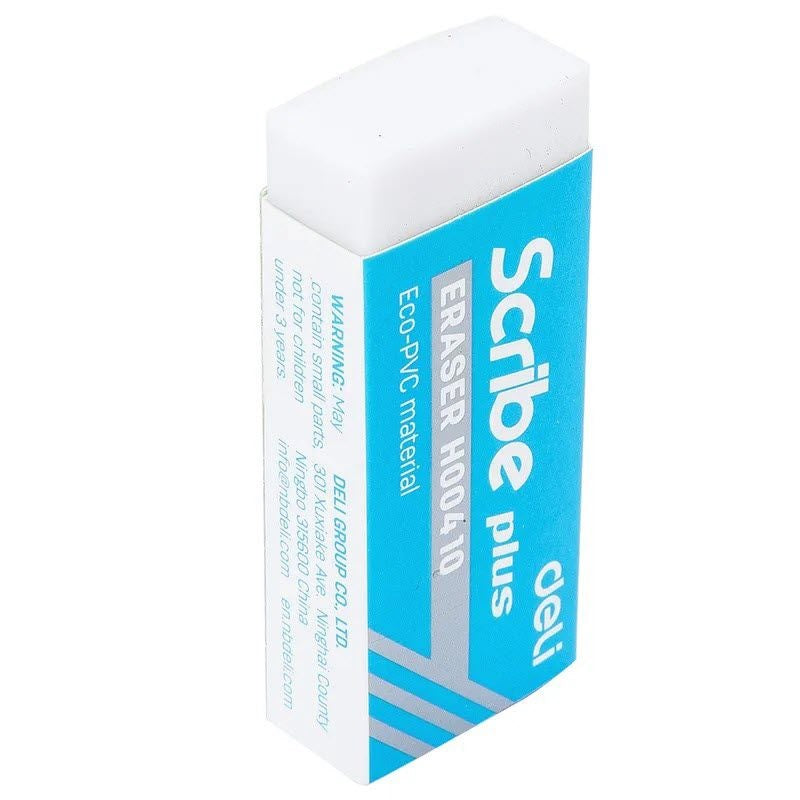 Deli-H00310 Scribe Plus White Eraser