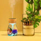 Mermaid Humidifiers for Bedroom - USB Cool Mist Micro Landscape Humidifier with Colorful Light, Small Cute Car Humidifier, Air Humidifier for Kids Desk