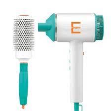 Enzo 8500W Super Power Salon Hair Dryer with Round Styling Brush