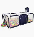 50 Balls Kids Happy Game Fence