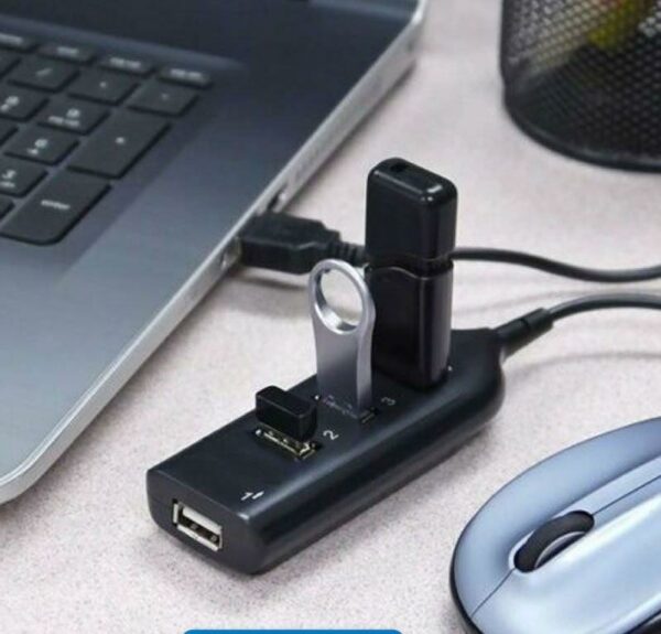 Aerbes Portable 4 Ports 3.0 USB HUB