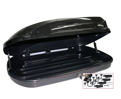 Waterproof Car Roof Storage Cargo Case Luggage Box 550Ltr 172 x 76 x 28CM